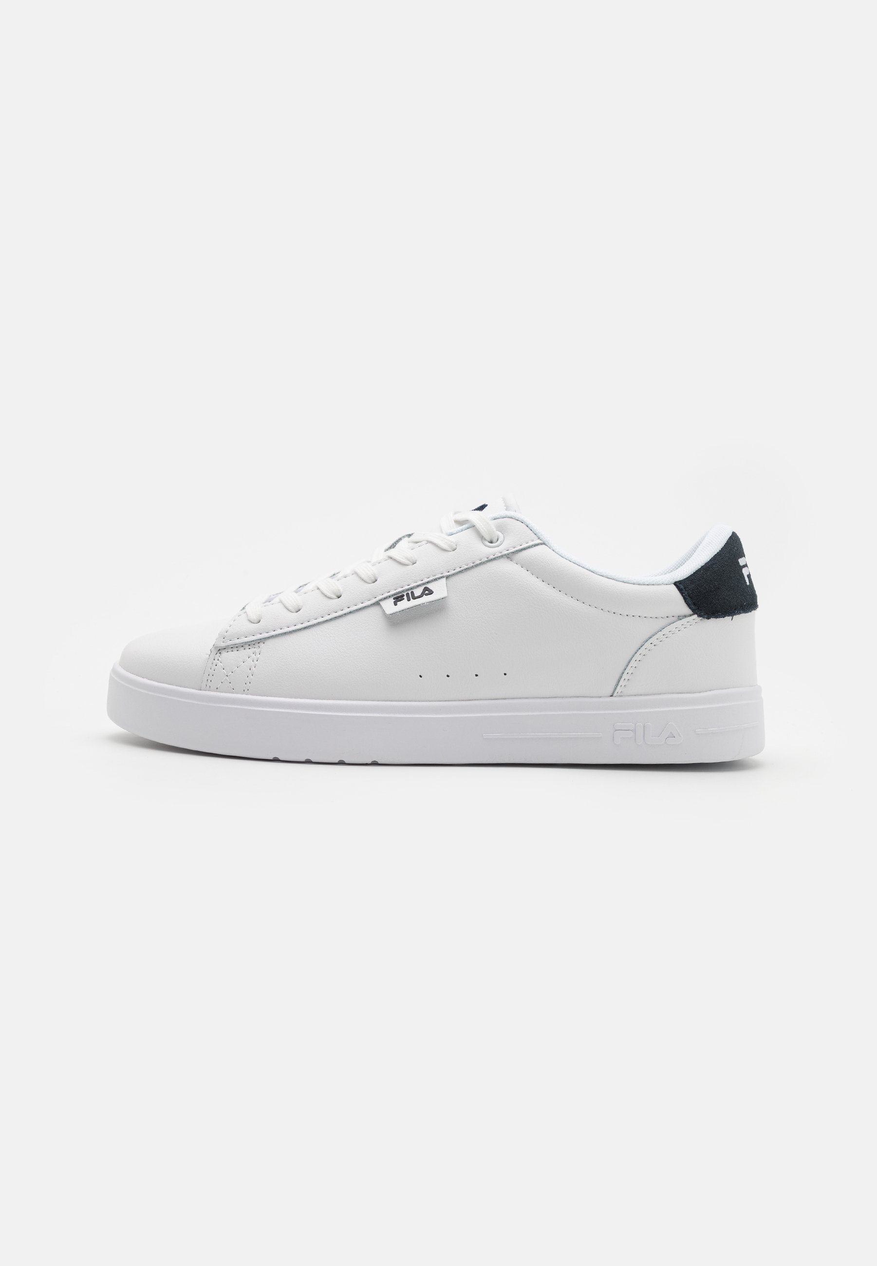 White low-top sneakers