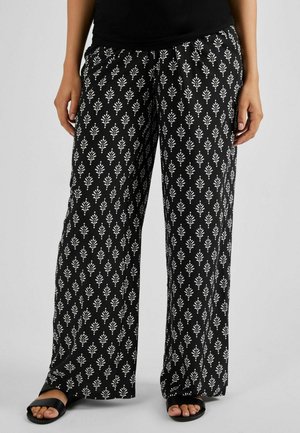 BATIK MATERNITY WIDE LEG  - Pantalon classique - black