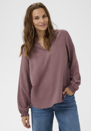 BPODA BLOUSE - Bluse - apple butter melange
