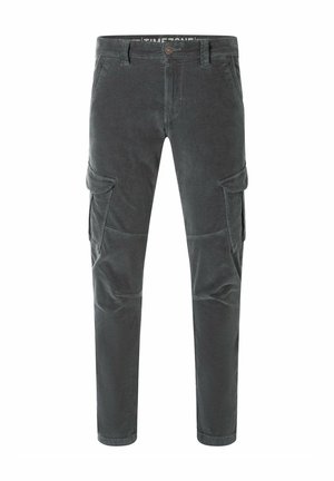 TIMEZONE, CARGOHOSE REGULAR FIT SLIM LEG KLAPPENTASCHEN - Cargohose - grau