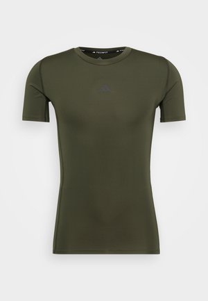 adidas Performance TEE - Sports T-shirts - night cargo