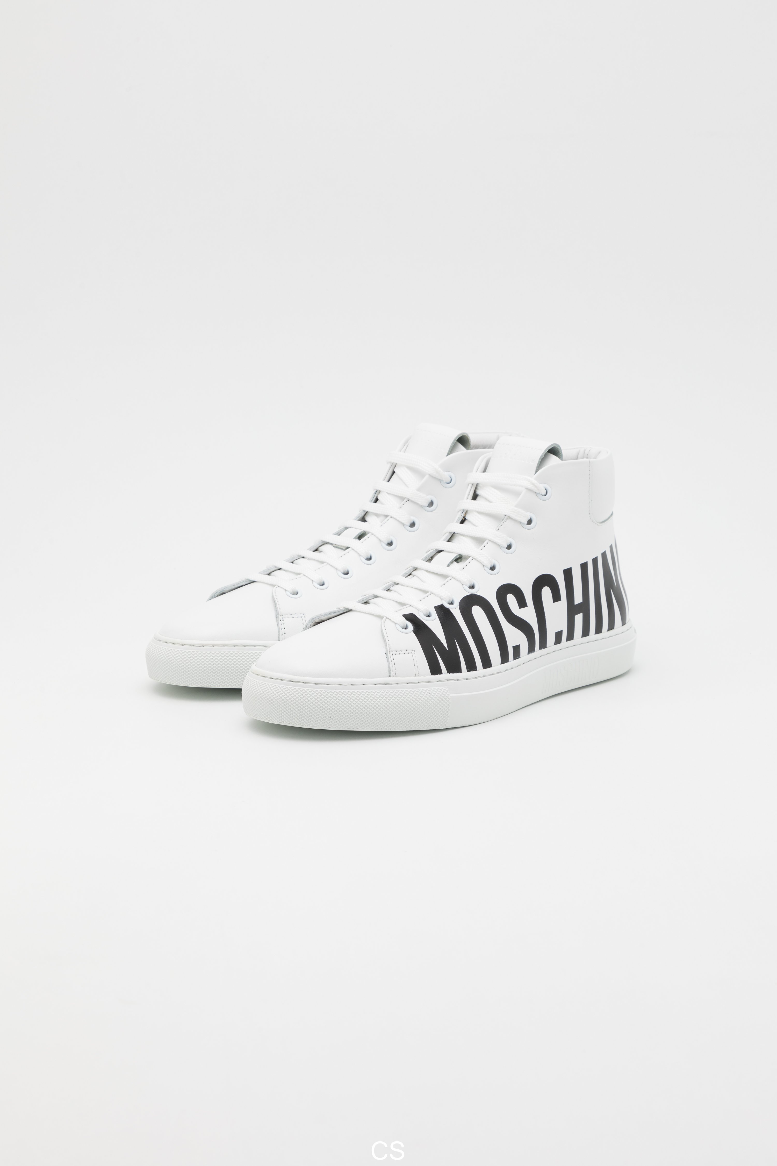 Sneakers Alte Scarpe Moschino Uomo 2017 Love Moschino FUXIA HEART+