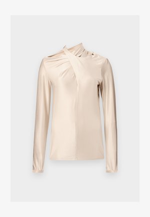 Rabanne Long sleeved top - skin nude