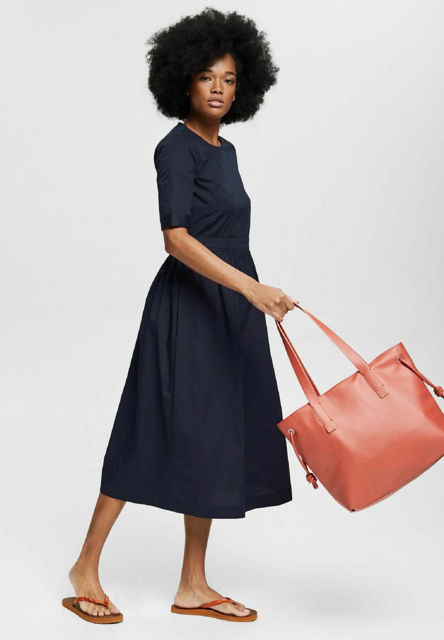light navy dress