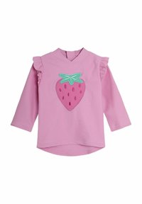 JoJo Maman Bébé - REGULAR FIT - APPLIQUÉ RASH - Rash vest - pink Thumbnail Image 1