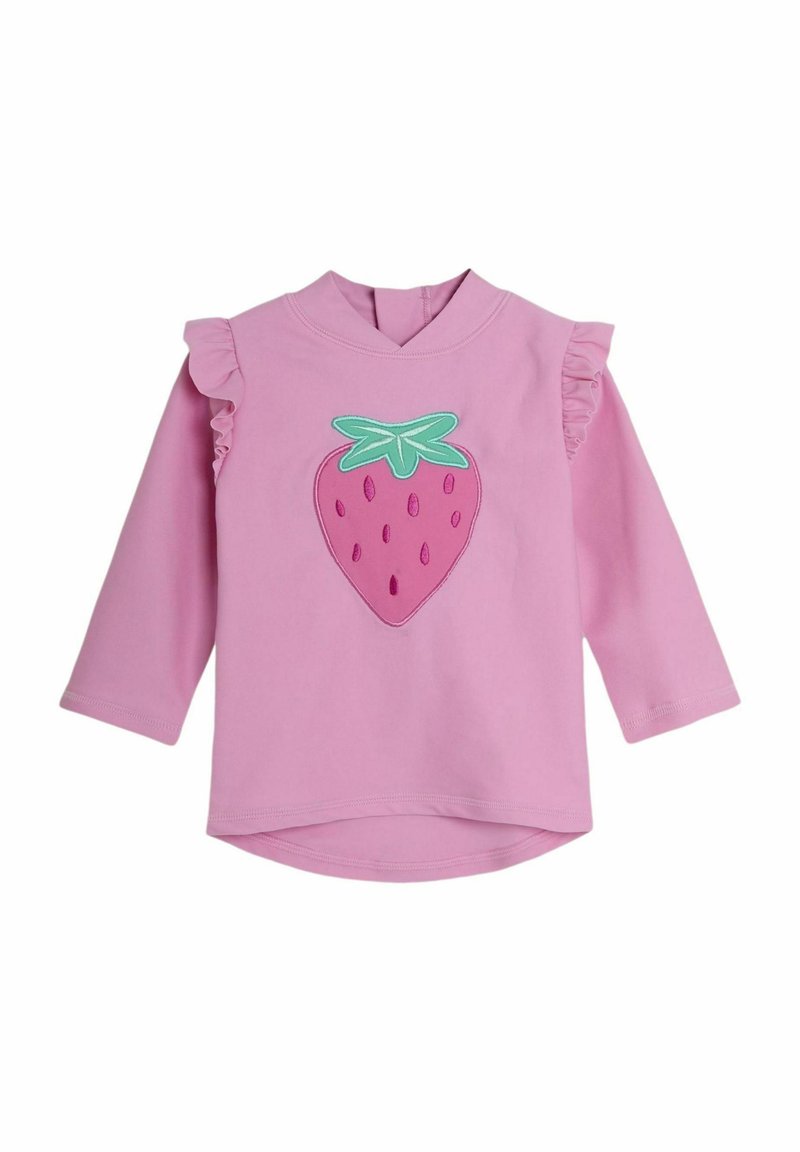JoJo Maman Bébé - REGULAR FIT - APPLIQUÉ RASH - Rash vest - pink, Enlarge