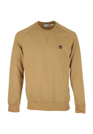 Timberland BRUSHED BACK CREW - Sweater - jaune