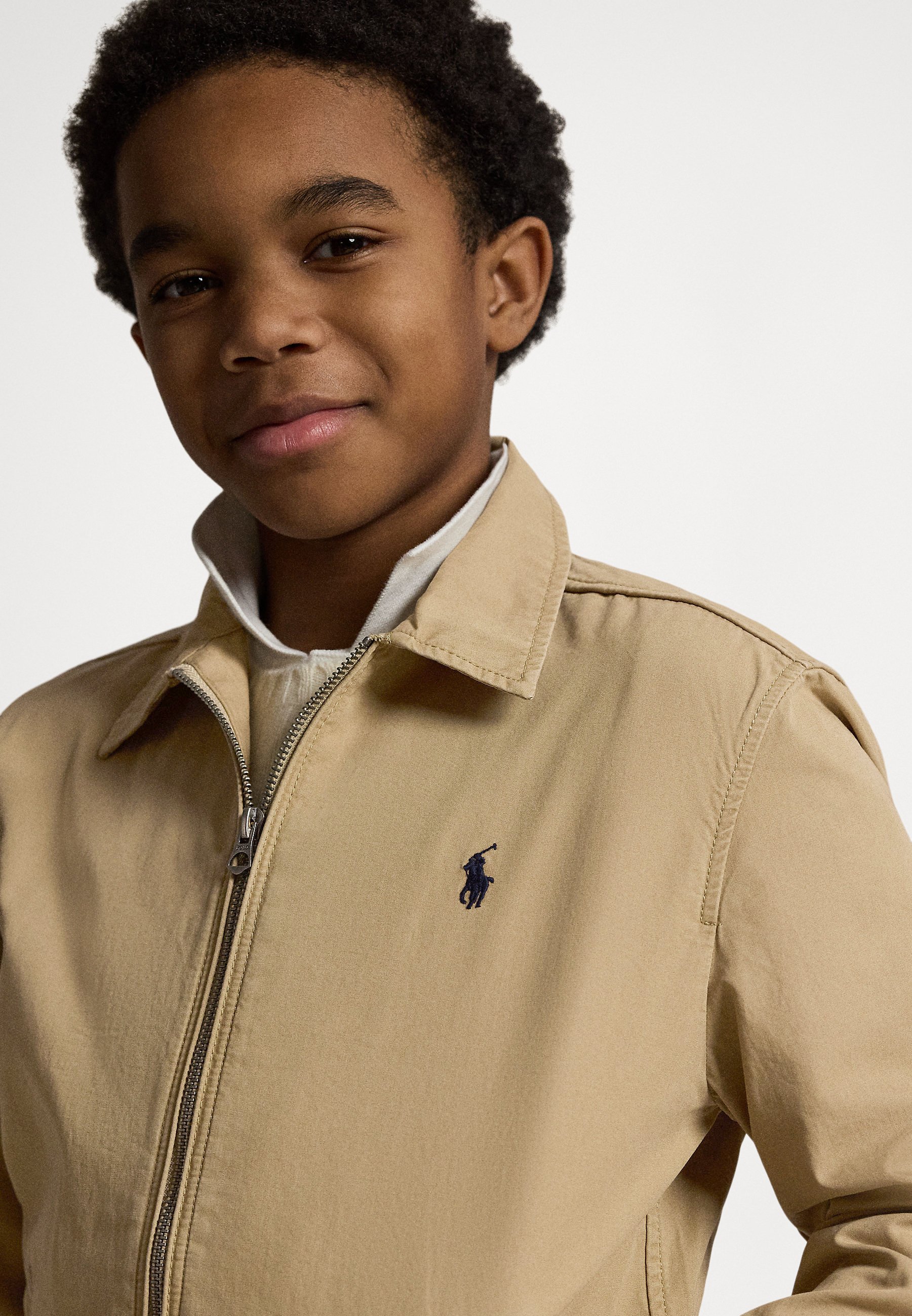 Polo Ralph Lauren THE BAYPORT COTTON POPLIN JACKET 7-14Y - Lichte