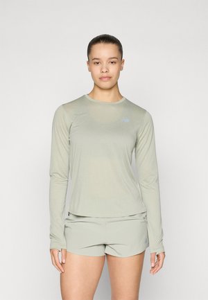 ATHLETICS LONG SLEEVE - Langarmshirt - garter snake heather