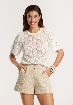 HANNAH - Print T-shirt - white