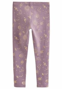 Next ANIMAL PRINT - Legging (type pantalon) - heather purple  gold celestial  print