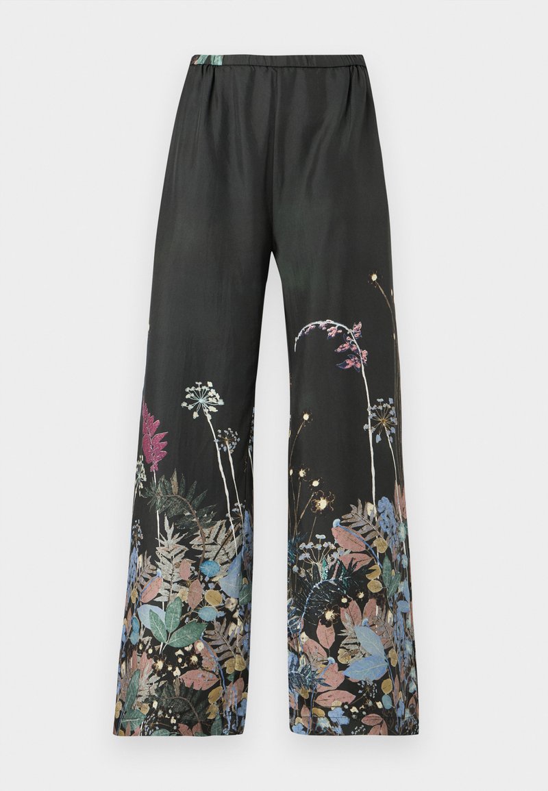 MUNTHE FABERT - Kalhoty - black/černá - Zalando.cz