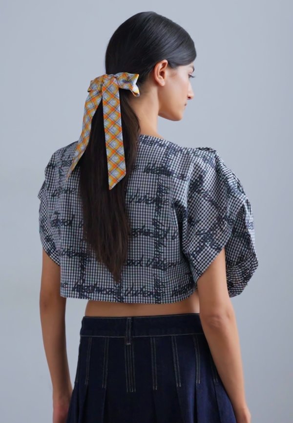 CHECK FLYES HAIR CLIP - Hair styling accessory4