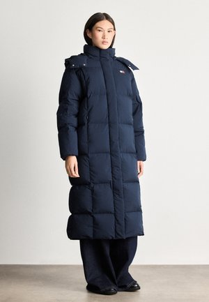 ALASKA GRID COAT - Pūkinis paltas - dark night navy