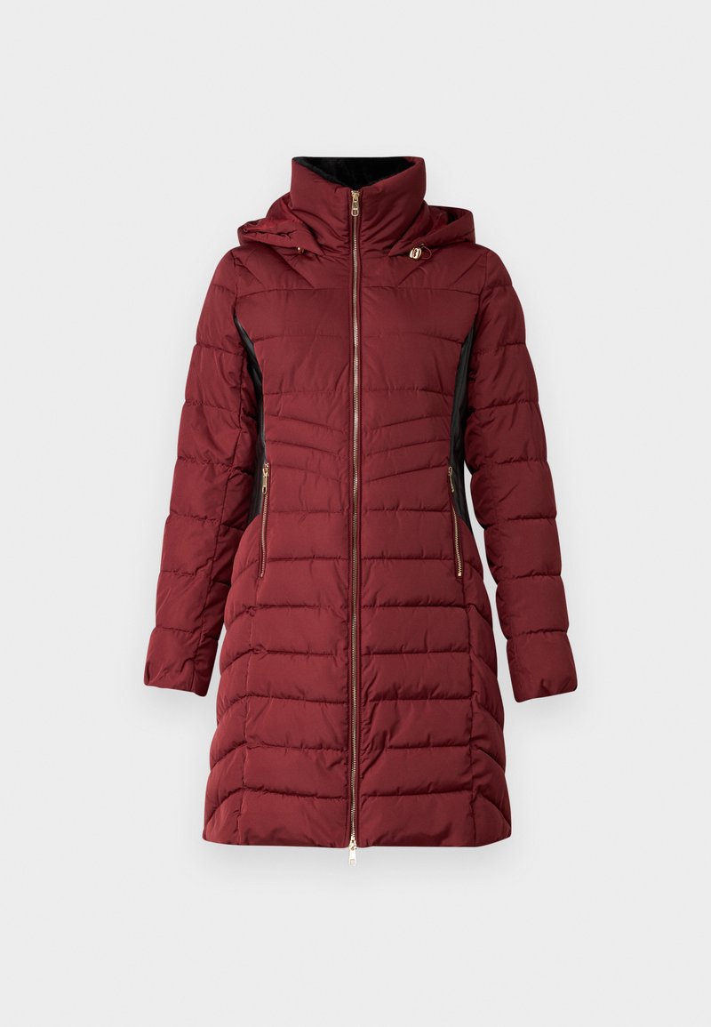 Only Wintermantel donkerrood