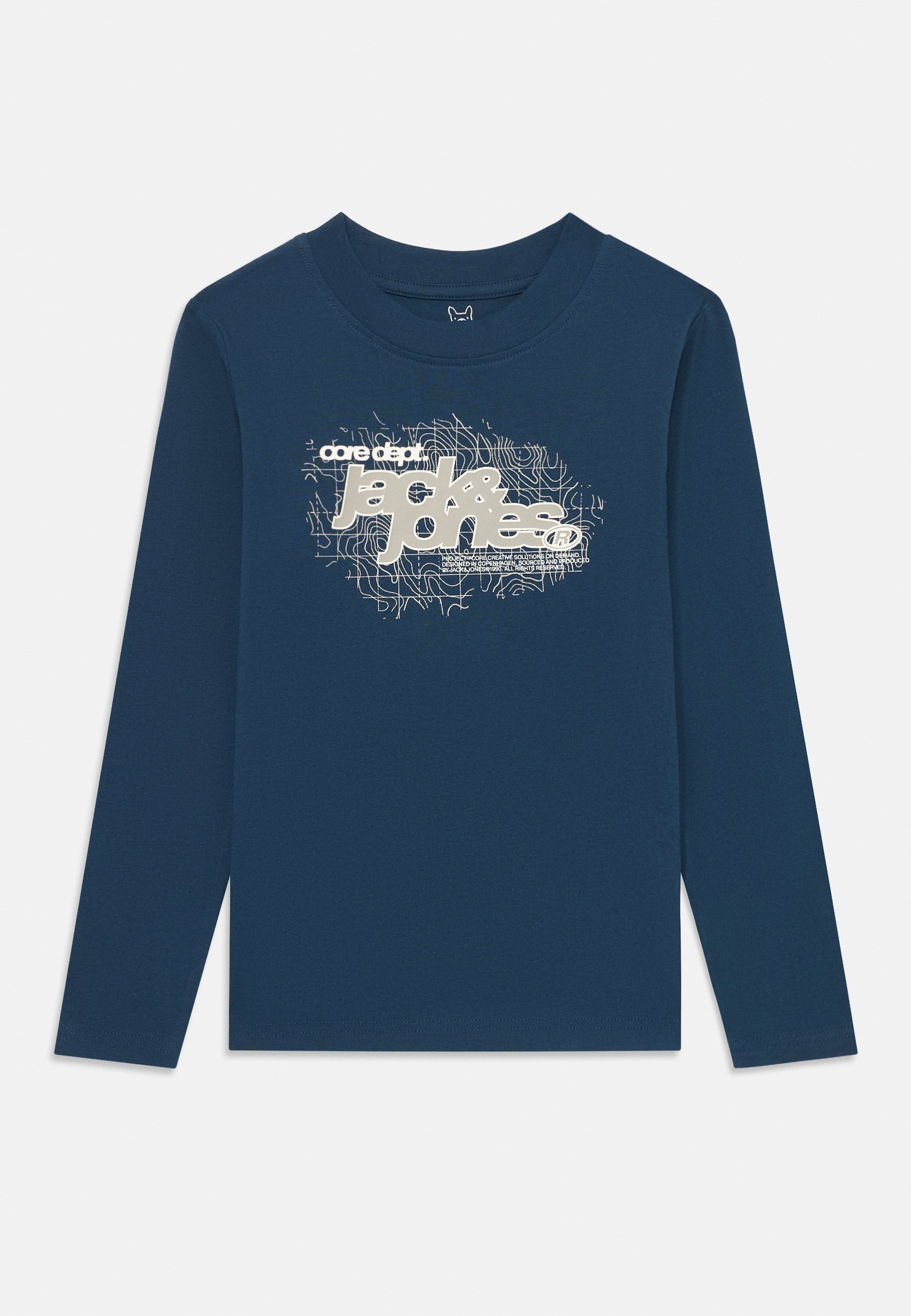 Jack Jones Junior JCOGRID BRANDING TEE CREW NECK Camiseta de