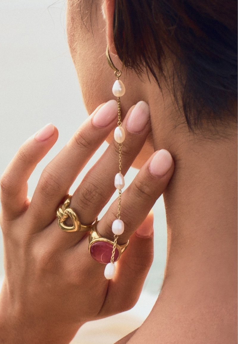 EDBLAD PACIFIC PEARL LARGE - Naušnice - gold-coloured