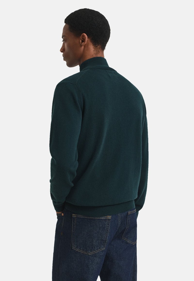 GANT SUPERFINE - Svetr - tartan green
