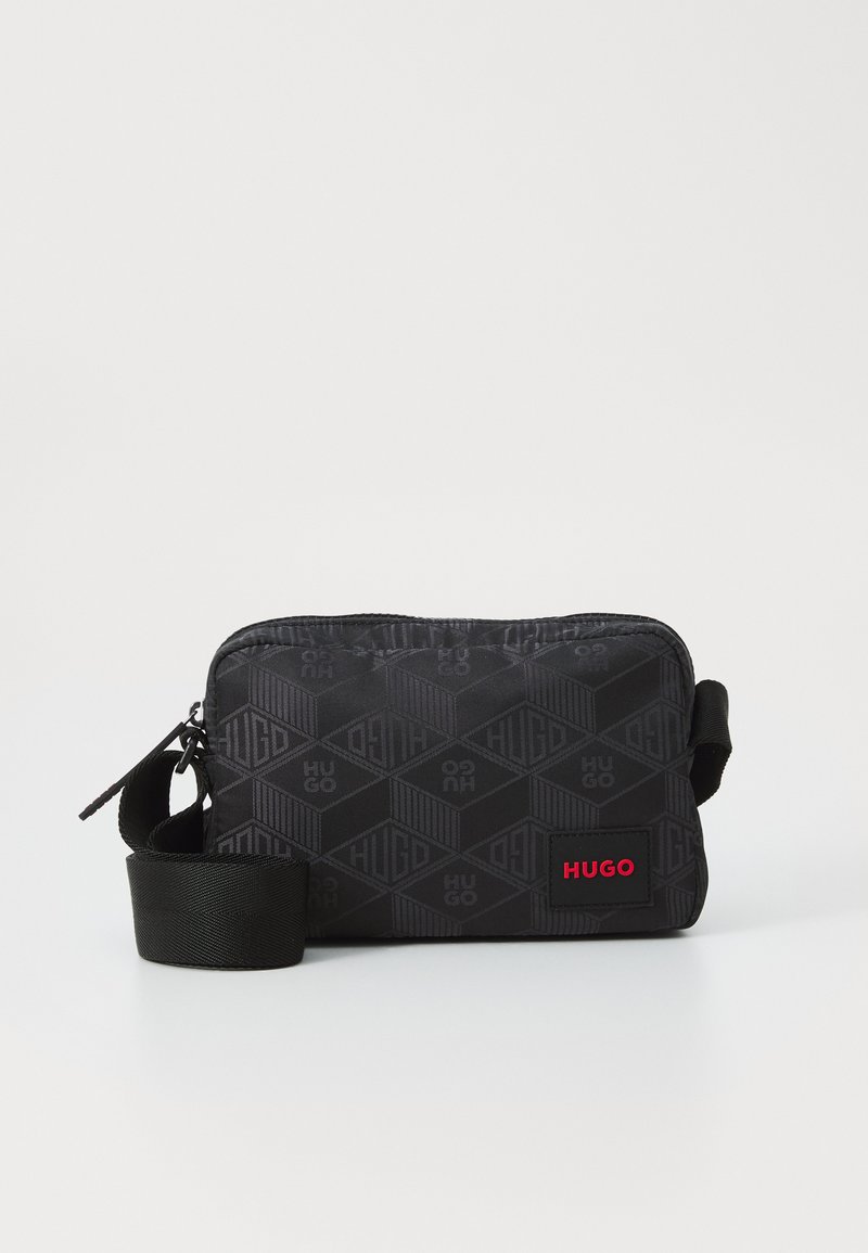 HUGO ETHON UNISEX - Borsa a tracolla - black