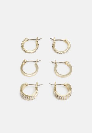 TRIO HOOP 3 PACK - Örhänge - gold-coloured