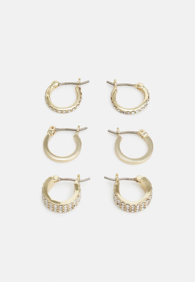 DKNY - TRIO HOOP 3 PACK - Auskarai - gold-coloured, Padidinti