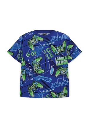 ALL-OVER GAMING - T-shirt con stampa - var bluette