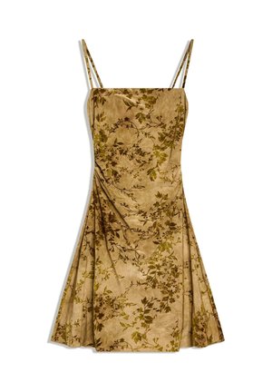 PRINTED - Denné šaty - evergreen