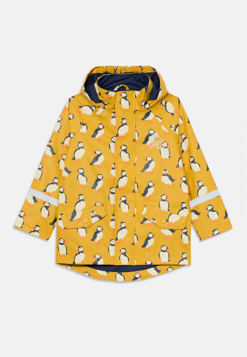 Frugi - PUDDLE BUSTER RAIN UNISEX - Vodoodporna jakna - yellow, Povečajte