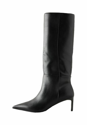 Next, WIDE LEG FOREVER COMFORT® POINTED KNEE HIGH BOOTS - Boots - black
