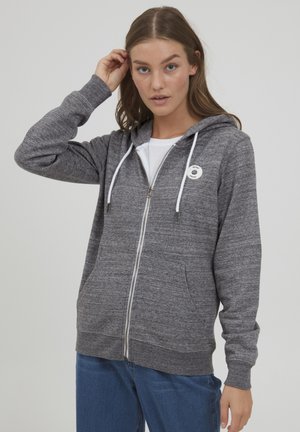 OXHELNA - Sweat zippé - pewter melange