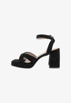 Blogger Sandalias con plataforma - black