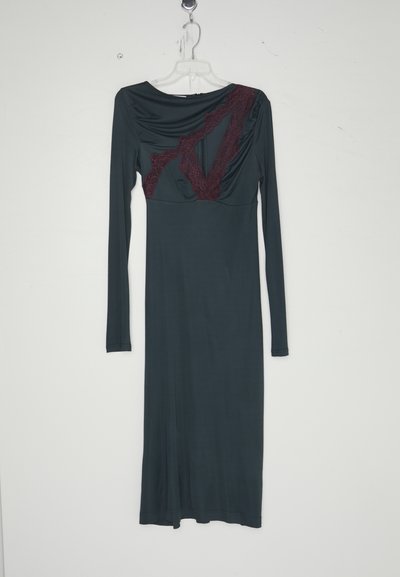 Vaillant BUSTIER DRESS - Jerseykjole - visgreen