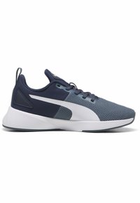 Puma FLYER RUNNER JR UNISEX - Scarpe da corsa su strada - club navy gray skies white