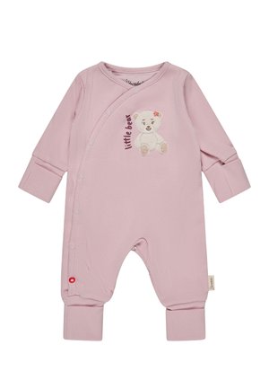 Sterntaler, BABY SPIELER BÄR IN WICKELOPTIK, SEITLICH GEKNÖPFT,  - Jumpsuit - puderrosa