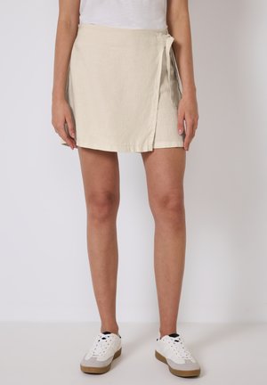 IM LOOK - Jupe trapèze - beige