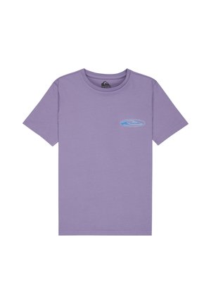 QUIK GLOBE UNISEX - Potiskana majica - lilac