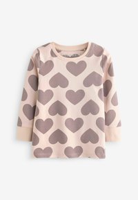 Next STAMPY 3 PACK - REGULAR FIT SET - Pyžamová sada - neutral  pink heart