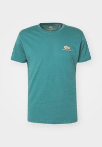 Nyomott mintás póló - force green