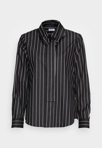 FASHION LANG - Blusa com botões - schwarz