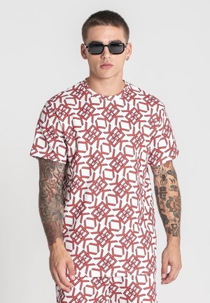 GATSBY TEE - T-Shirt print - red