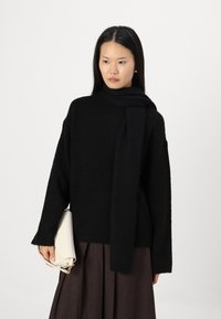 Gina Tricot SCARF  - Pulover - black