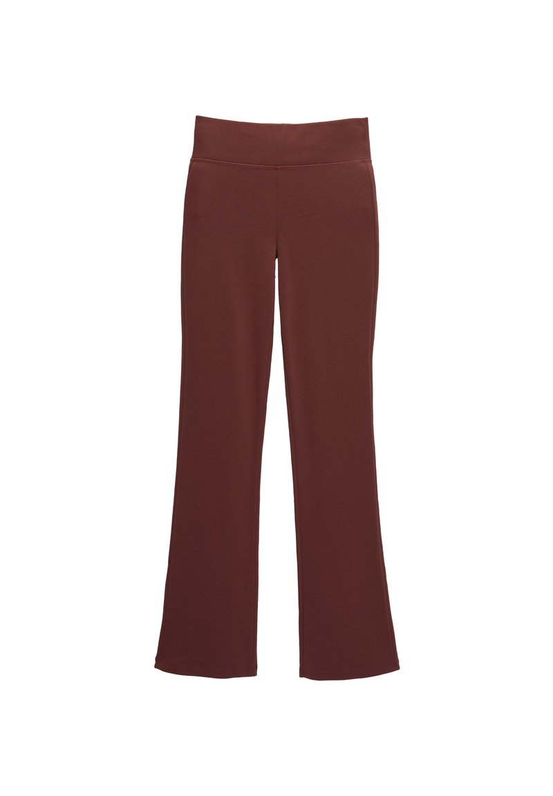 PULL&BEAR Broek bordeauxrood