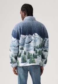 Levi's® FULL ZIP UNISEX - Flisinė striukė - blue