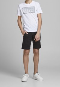 Jack & Jones Junior JJIAIR - Teplákové kalhoty - black