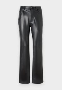 STRAIGHT PANT - Calças - jet black