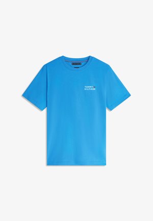Tommy Hilfiger, LOGO EMBROIDERY JERSEY CREW NECK T-SHIRT - T-Shirt print - blue orbit