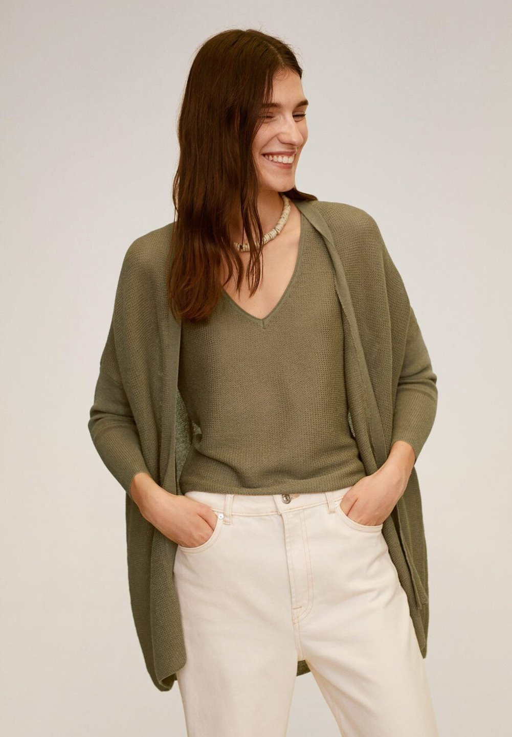 Short Cargo GAP - Devant Plat Kaki Avec Ceinture - Taille Large - Neuf Avec étiquette