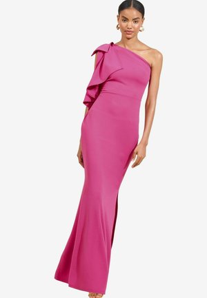 PETITE FIT - ONE SHOULDER BOW - Occasion wear - pink