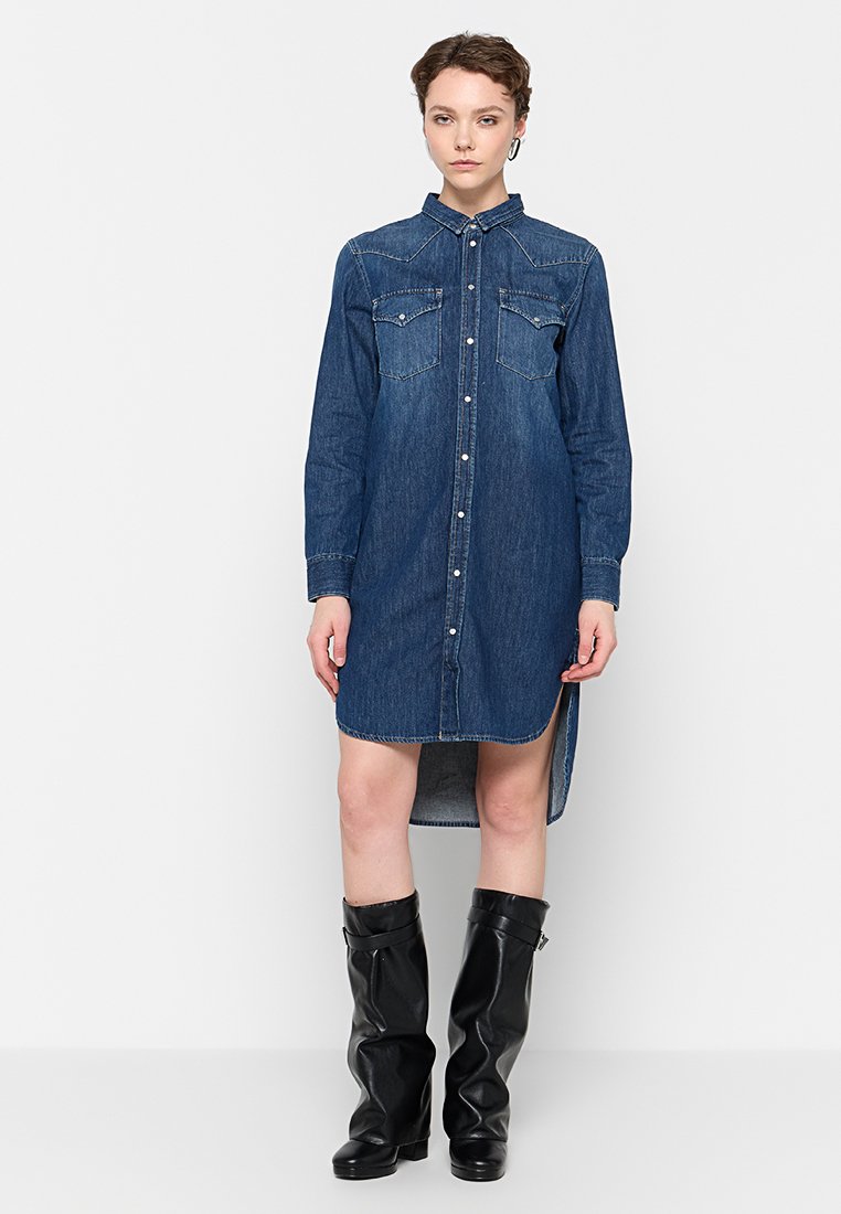 Diesel Jeansjurken donkerblauw