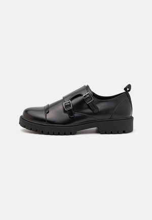 Pantofi slip-on eleganți - black